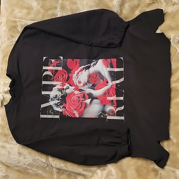 MASKA Imperial Collection NWT, Teashirt dress , Black Red, Size Large, - Picture 5 of 11